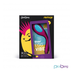 Picobong Diver Huevo Vibrador Remoji